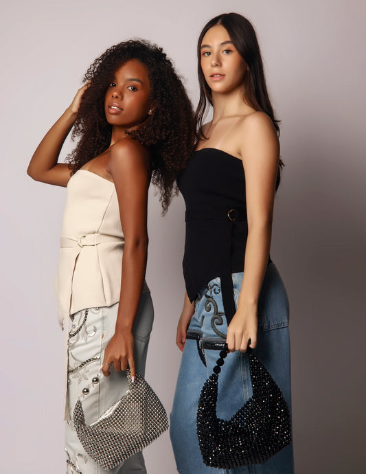 Tricot com cinto